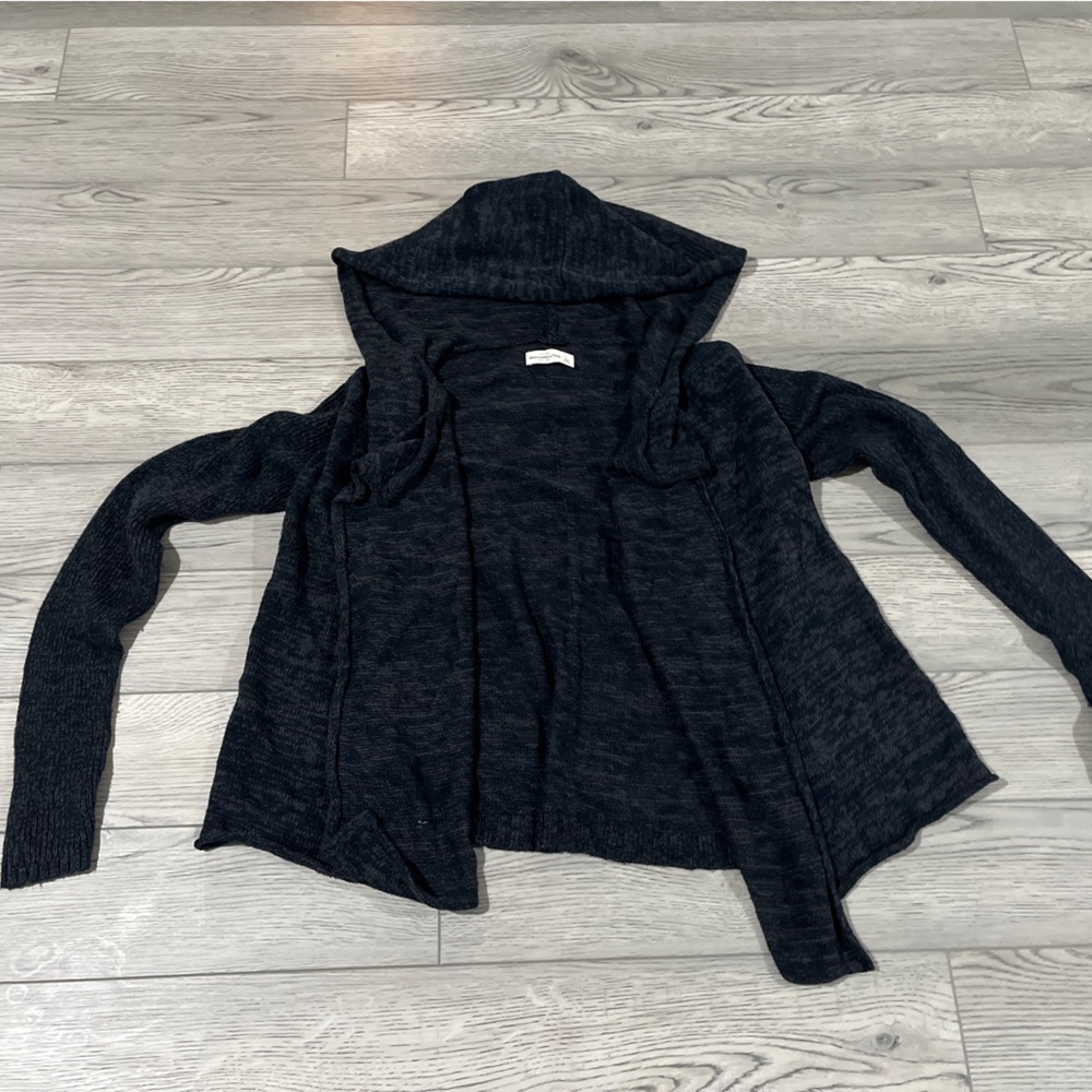 A&F hooded cardigan